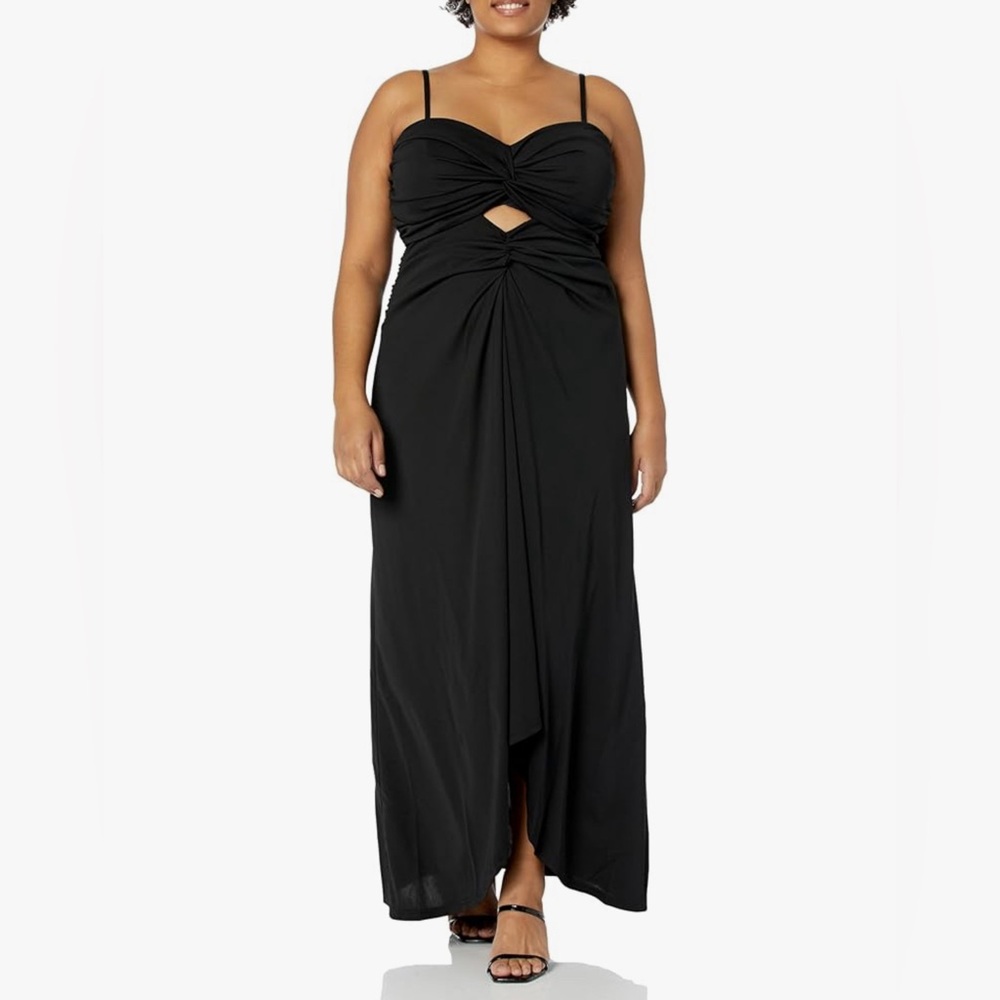 City chic black dress